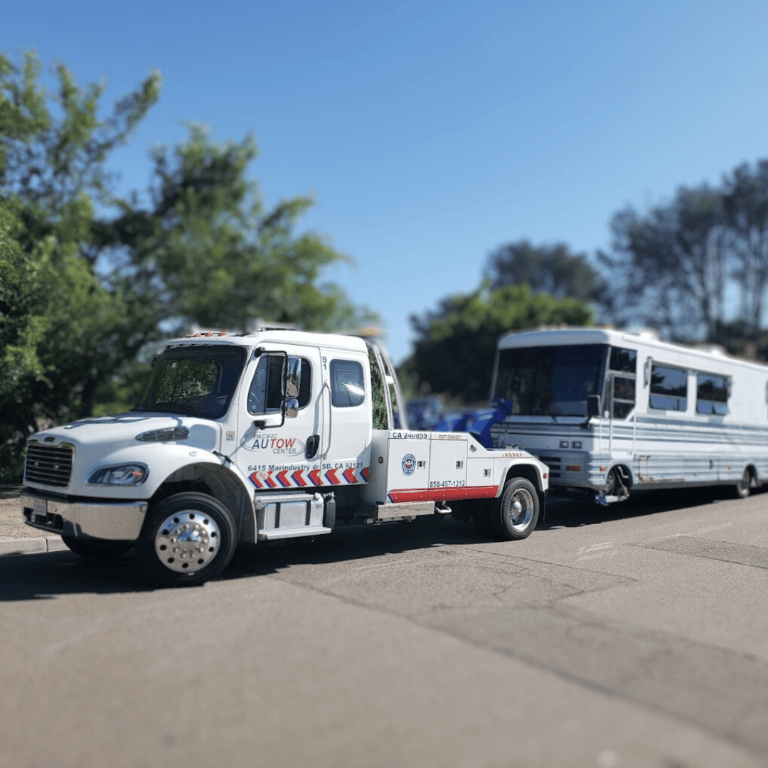 towing a van