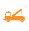 24 hour towing icon